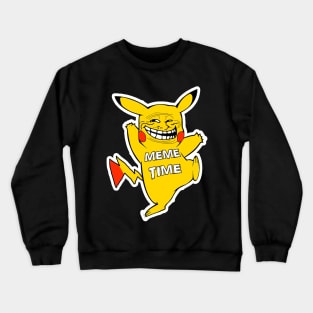 34 Meme Time Crewneck Sweatshirt